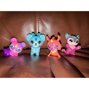 Set of 4 Cute Fantasy Creature Magic Mixies
